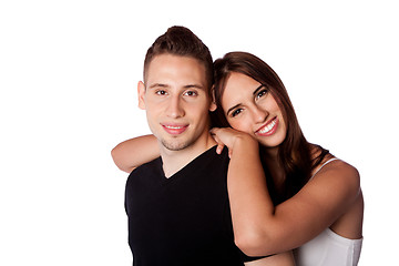 Image showing Happy smiling couple