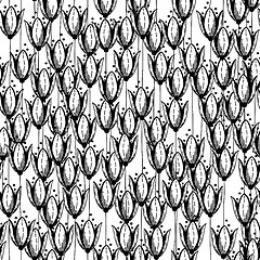 Image showing Tulip pattern design