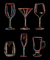 Image showing Alcoholic drinks