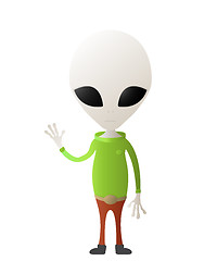 Image showing Cute alien