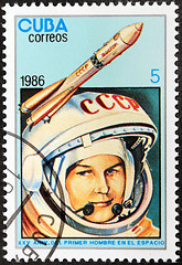 Image showing Tereshkova Stamp