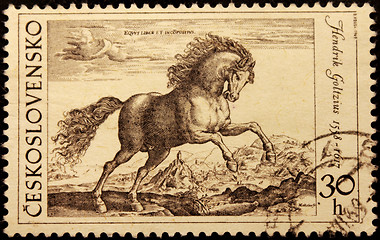 Image showing Goltzius Engraving Stamp