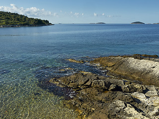 Image showing Beach in morning light