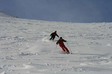 Image showing skiing