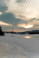 Image showing Power lines