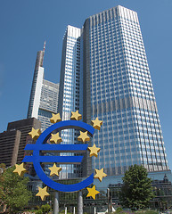 Image showing European Central Bank in Frankfurt