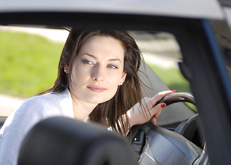 Image showing portrait of beautiful woman