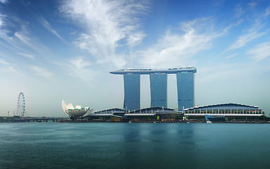 Image showing Singapore view from the river