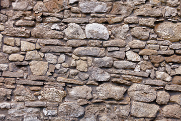 Image showing Stone wall background