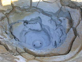 Image showing Hot spring clay