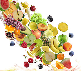 Image showing Fresh Fruits Collection