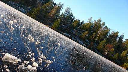 Image showing Winter lake