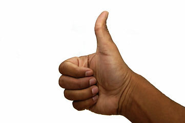 Image showing Thumbs up