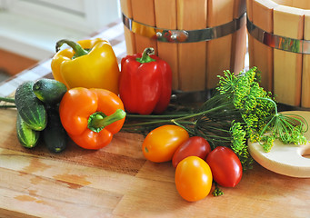 Image showing fresh vegetables