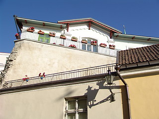 Image showing Pretty balcony