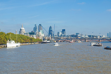 Image showing River Thames in London