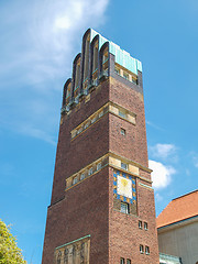 Image showing Wedding Tower in Darmstadt