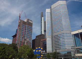 Image showing European Central Bank in Frankfurt