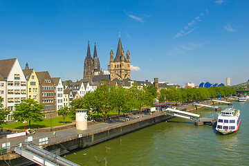 Image showing Koeln panorama