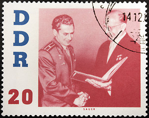 Image showing Titov and Ulbricht Stamp