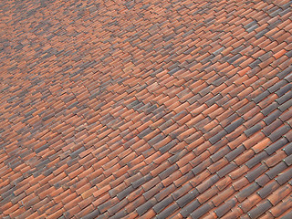 Image showing Roof tiles background