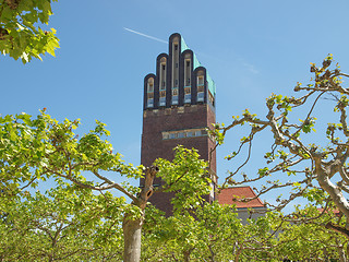 Image showing Wedding Tower in Darmstadt