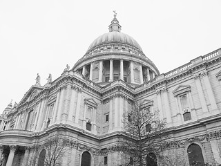 Image showing St Paul Cathedral London