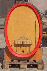 Image showing Barrel cask