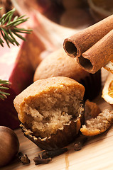 Image showing Christmas baking