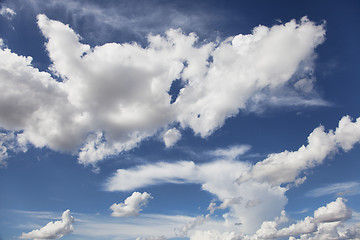 Image showing Beautiful cloudy sky