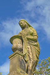 Image showing Glasgow cemetery