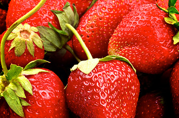 Image showing Strawberries Background