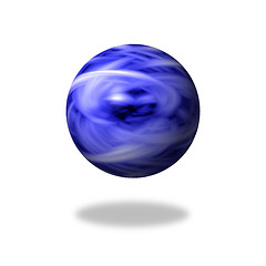 Image showing Blue Flame Globe