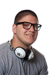 Image showing Man With Headphones