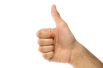 Image showing Thumbs up