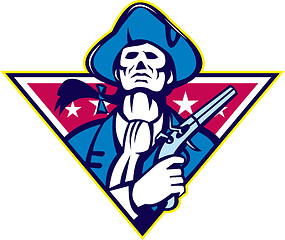 Image showing American Patriot Minuteman Flintlock Pistol