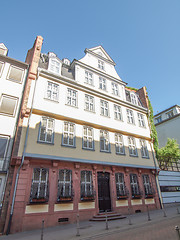 Image showing Goethe Haus, Frankfurt