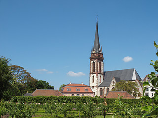 Image showing St Elizabeth church in Darmstadt