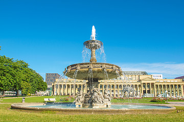 Image showing Schlossplatz (Castle square), Stuttgart