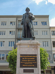 Image showing Gutenberg Monument