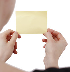 Image showing One Post it