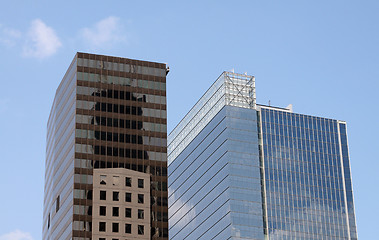 Image showing Modern skyscrapers