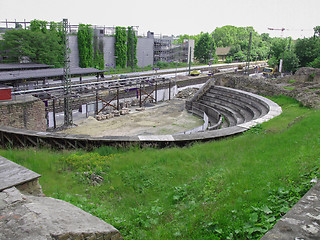 Image showing Roman Theatre in Mainz