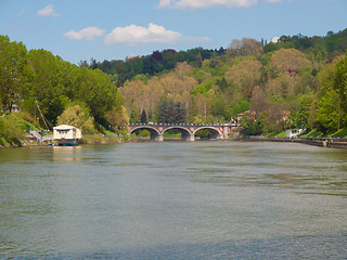 Image showing River Po Turin