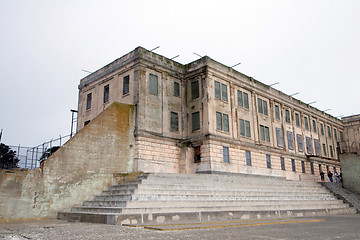Image showing Exercise yard at Alcatraz