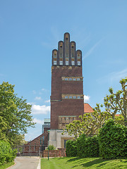 Image showing Wedding Tower in Darmstadt