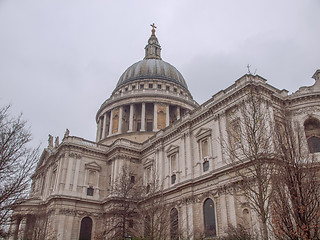 Image showing St Paul Cathedral London