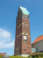 Image showing Wedding Tower in Darmstadt