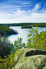 Image showing Frozen lake