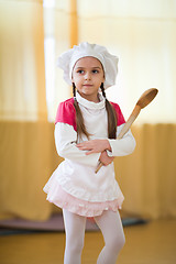 Image showing Little cook